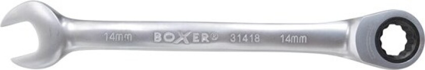 Boxer® fastnøkkel med skrallefunksjon 14 mm
