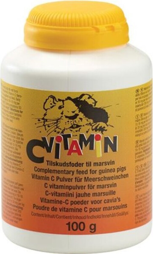 C-vitamin pulver gnagere