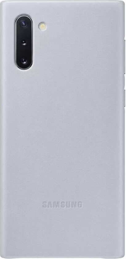 Original Galaxy Note10 Leather Case EF-VN970LJEGWW - Grå