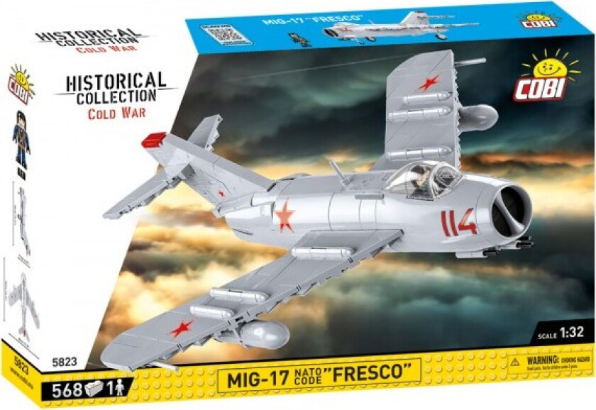 Bilde av COBI Mig-17 Nato - Code Fresco Cobi  Historiske Byggeklosser