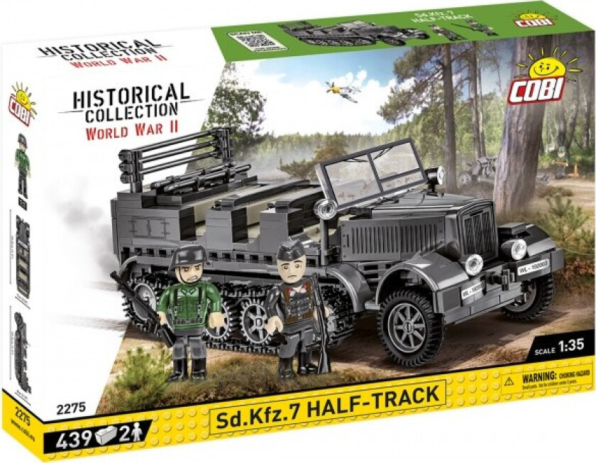 COBI Sd.Kfz.7 Halvspor Cobi  Historiske Byggeklosser