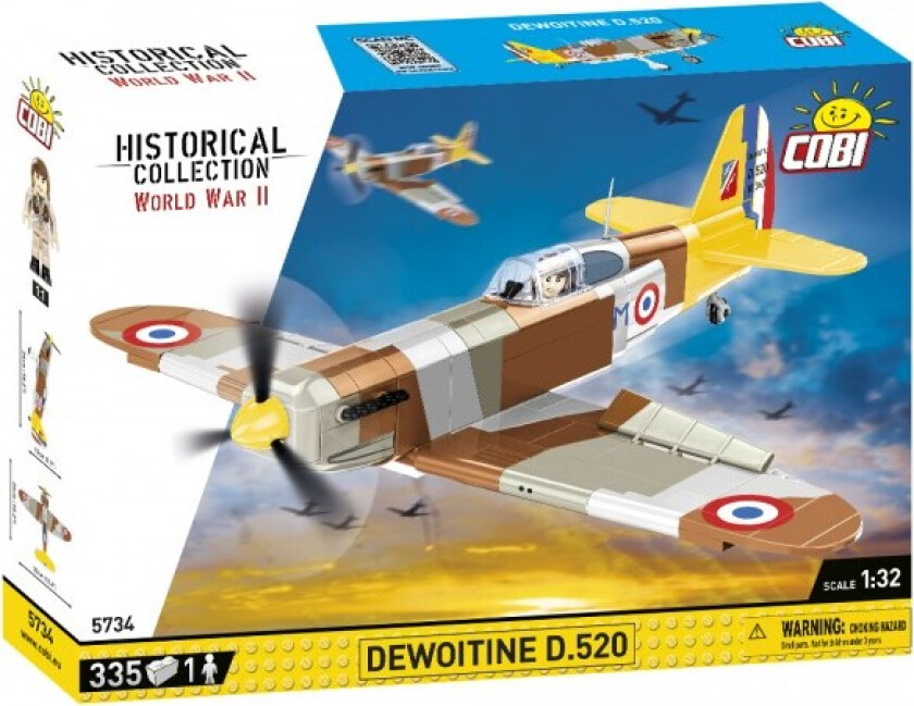 COBI Dewoitine D.520 Cobi  Historiske Byggeklosser