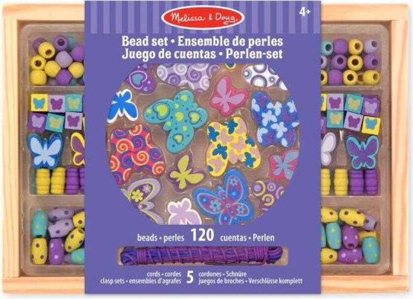 Perlesett I Tre - Sommerfugler