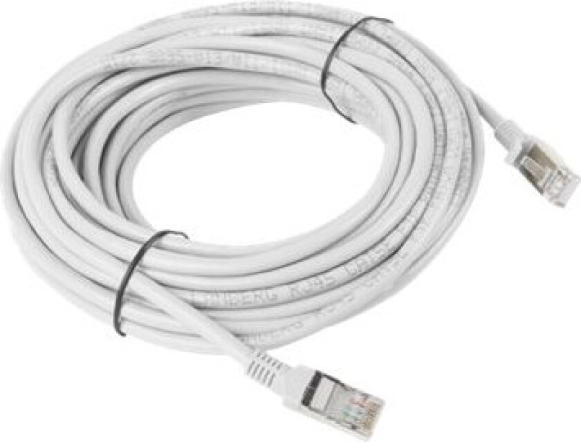 Cat6 Utp Nettverkskabel 10 Meter Grå