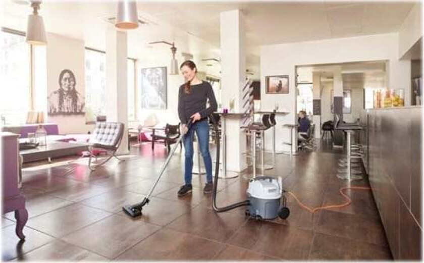 VP300 HEPA Nordic Teleskop Støvsuger med en hastighet, 800 W