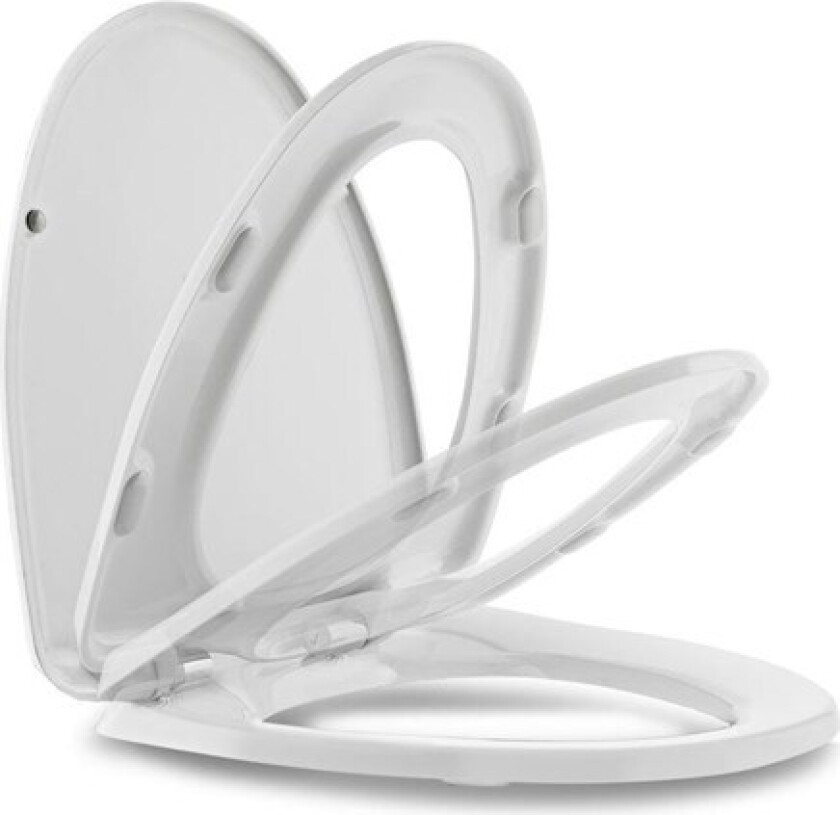 Cera WC-sete hvit, hardt sete