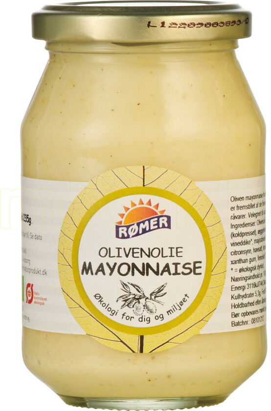 Majones med Olivenolje Øko - 230 g