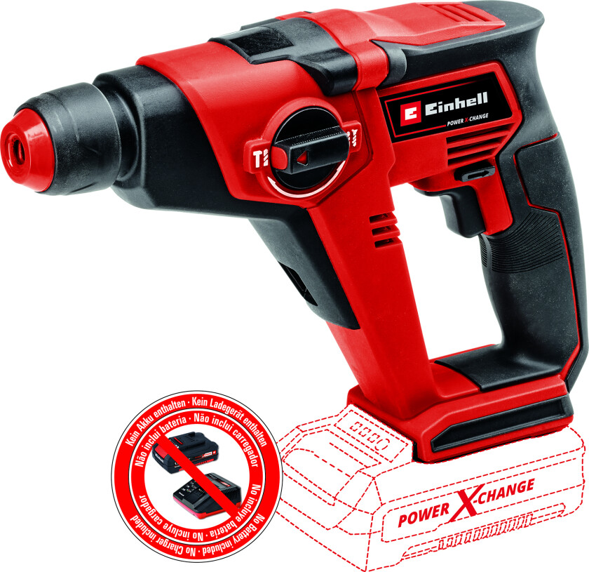 Einhell TE-HD 18/12 Borhammer 18V u/batteri og lader