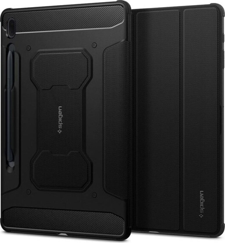 Samsung Galaxy Tab S7 FE 5G Rugged Armor Pro Bakdeksel - Svart
