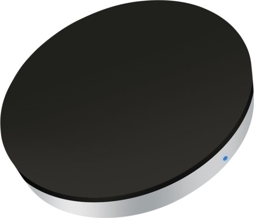 Trådløs Lader Rund - Universal Qi Lader - 5W - Svart