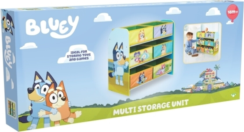 Bokhylle Med 6 Kurver  Storage 10033