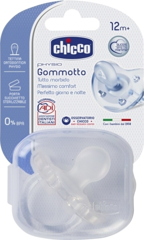 Smokk - Physio Soft, 12mnd+ Transperent - 1 del