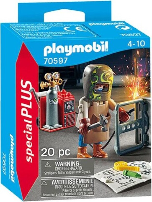 Playmobil Special Plus - Sveiser Med Utstyr 70597