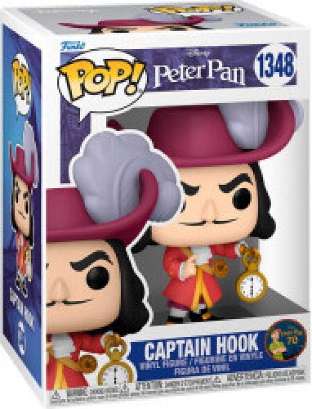 Funko Pop! Disney Peter Pan - Captain Hook Figur #1348