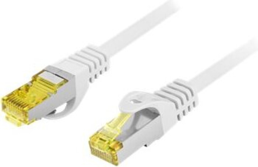 1 Meter Cat6a S/ftp Lszh Cu Nettverkskabel Grå