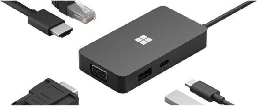 Usb-c Travel Hub Usb-c Dokkingstasjon