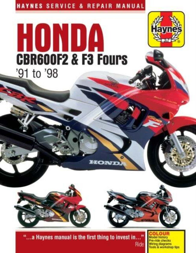 Honda CBR600F2 & F3 Fours (91-98) av Haynes Publishing