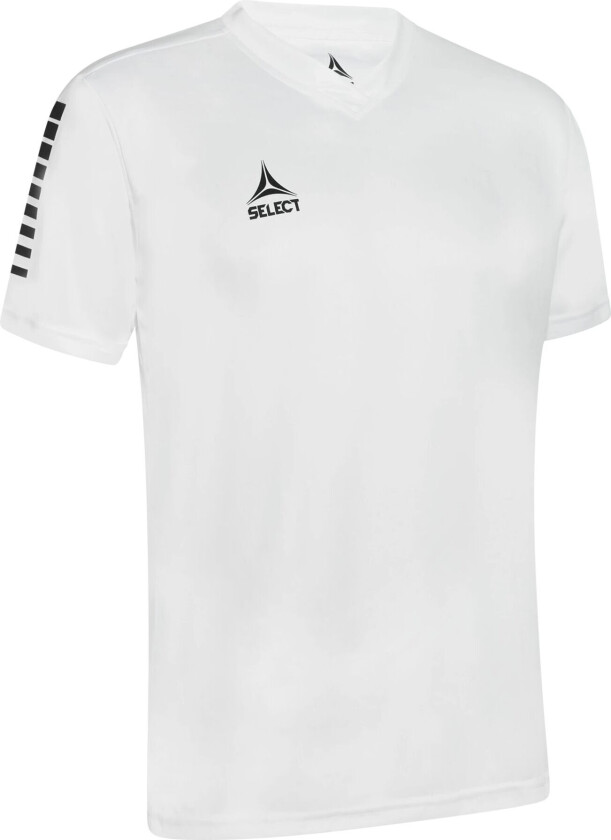 Spillerdrakt Pisa - Hvit/svart, størrelse Small