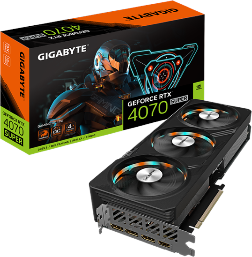 Gigabyte Geforce Rtx 4070 Super Gaming Oc 12gb