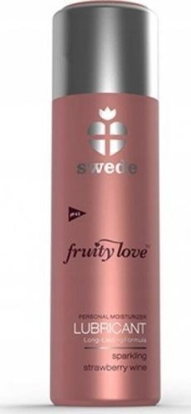 Fruity Love Lubricant Sparkling Strawberry Wine 50 ml