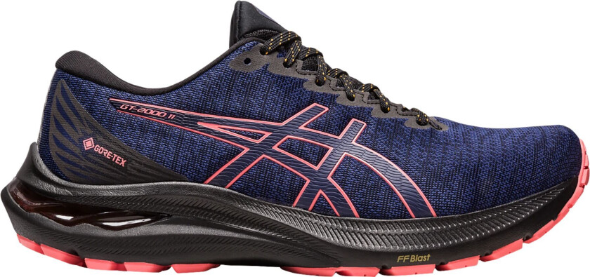 Asics GT-2000 11 Gore-Tex, vanntett løpesko, dame BLACK/INDIGO BLUE