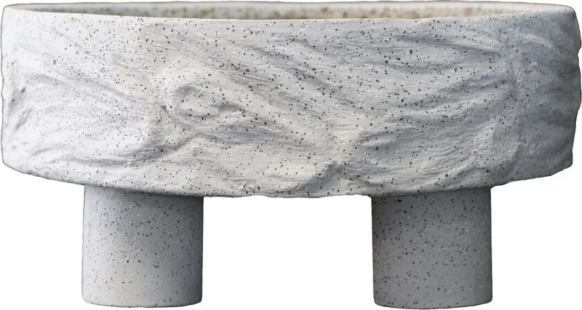 Clay plate tallerken på bein Ø25 cm Sand
