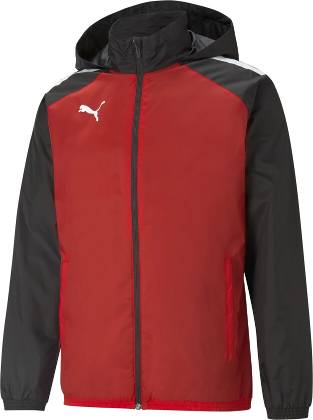 teamLIGA All Weather Jacket, treningsjakke herre  Red-puma Black