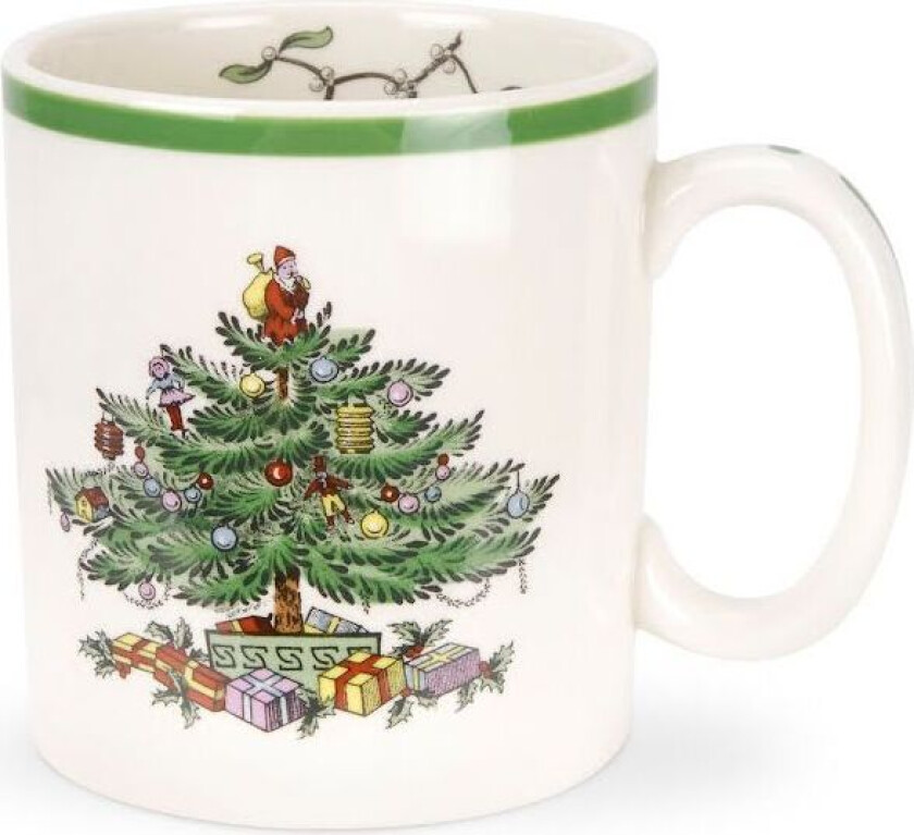 Christmas Tree kopp 22 cl White-green-red