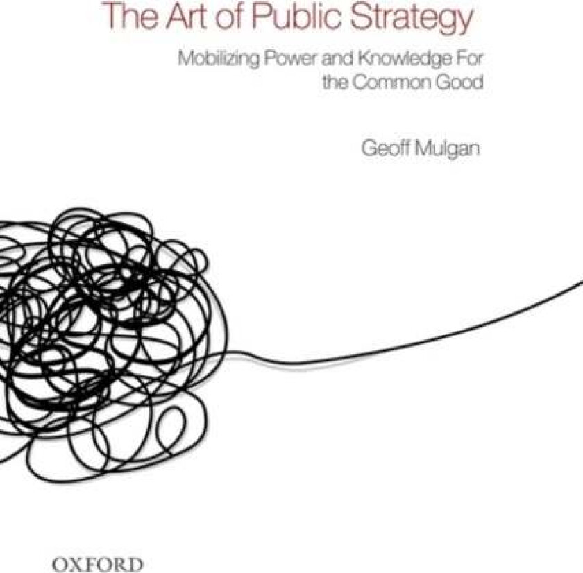 The Art of Public Strategy av Geoff (Director Young Foundation) Mulgan