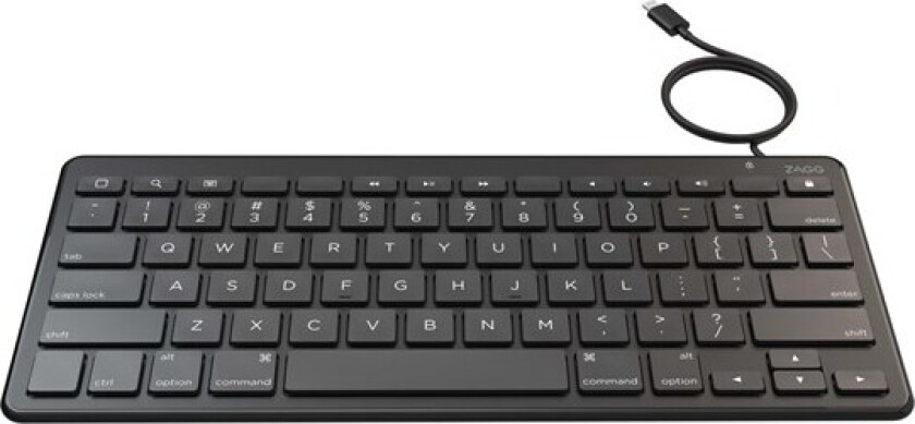 Zagg Lightning Keyboard Wired Lightning Nordisk