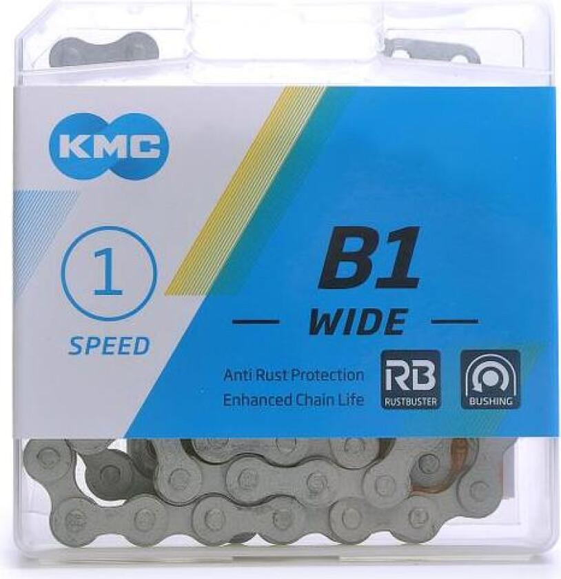 Kmc B1 Rb Wide Single Speed Sykkelkjede