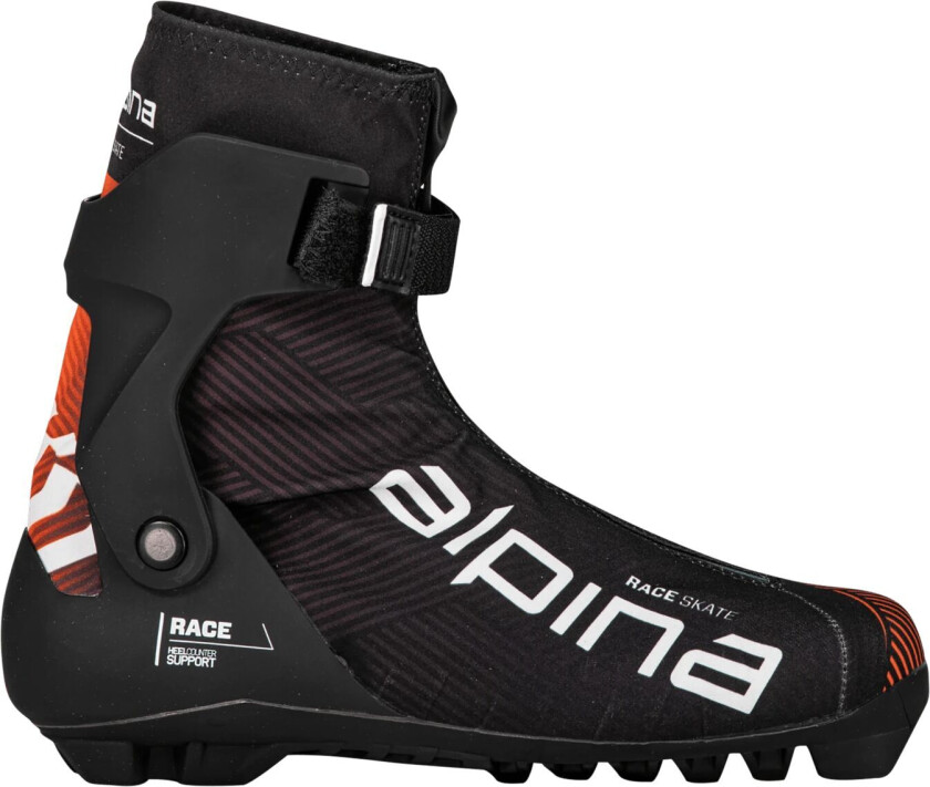 Race Skate 42, Black/Red