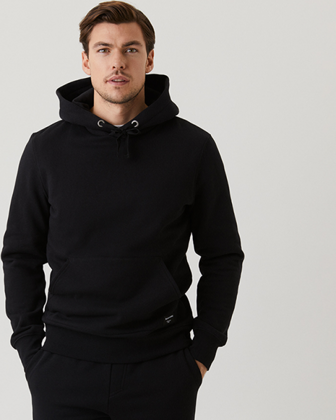Men's Centre Hood L, Black Beauty