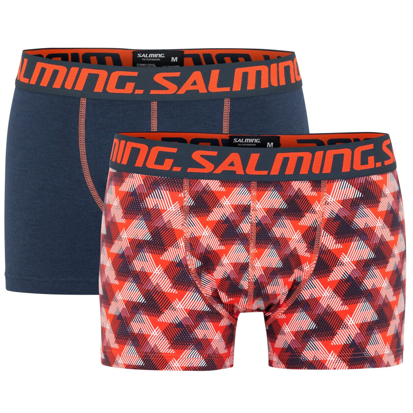 Free, 2-pack Long Boxer S, Red
