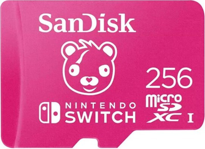 Sandisk Nintendo Switch 256gb Microsdxc Uhs-i Memory Card