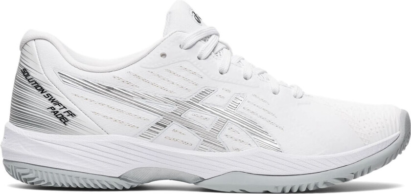 Asics Solution Swift FF Padel, padelsko, dame WHITE/PURE SILVER