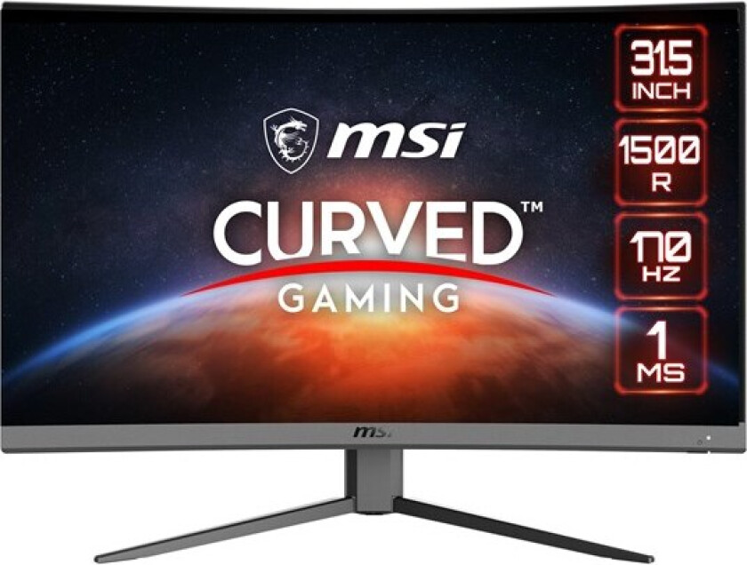 Msi G32cq4 E2 Curved 31.5" 2560 X 1440 16:9 Va 170hz