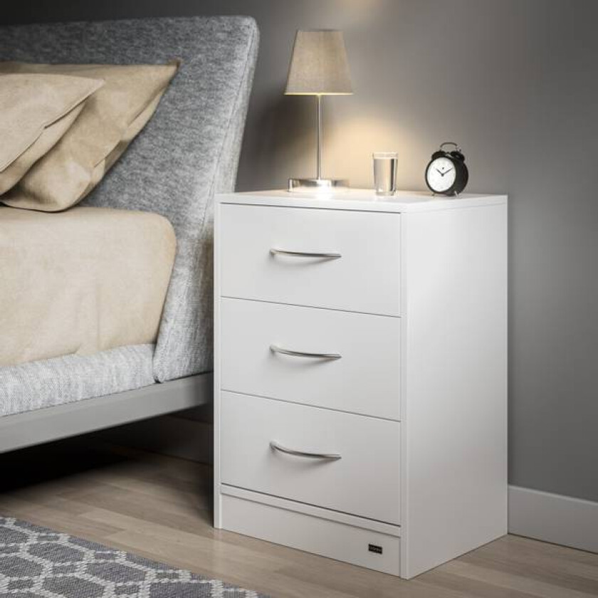 Nattbord Eloise 54x39x28cm - hvit