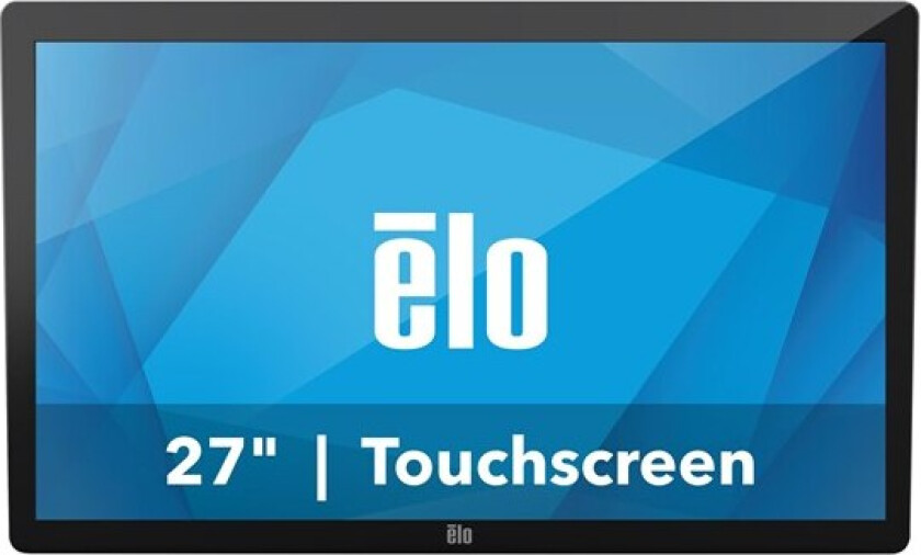 Elo 2702l 27" Lcd Full Hd 10-touch Vga/hdmi Ikke Stativ Sort