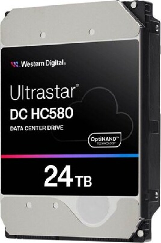 Bilde av Wd Ultrastar Dc Hc580 24tb 3.5" 7,200rpm Sata-600