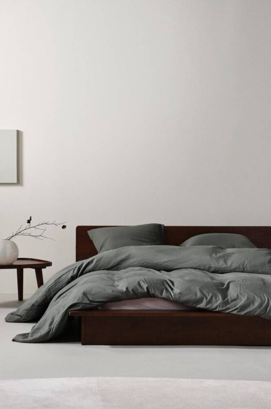 MIA sengesett dobbeltseng Mørk grå