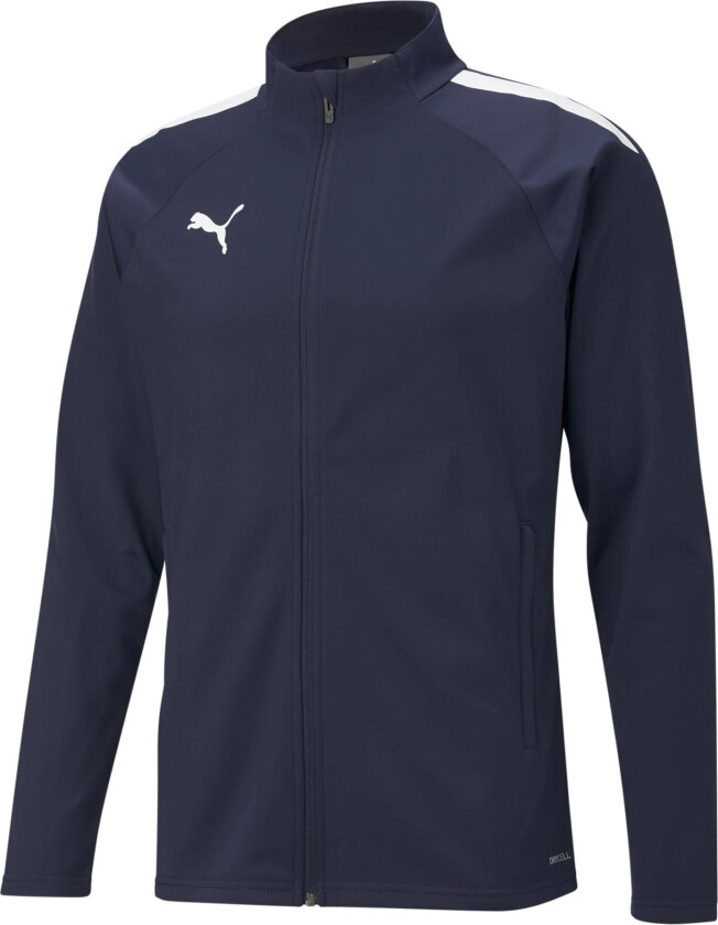 teamLIGA Training Jacket, treningsjakke herre Peacoat- White
