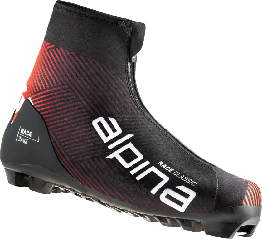 XC Boots Racing Classic 23/24, klassiskstøvel, unisex BLACK/RED/WHITE