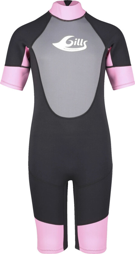 Wetsuit For Kids - 20, våtdrakt, junior Black/Pink