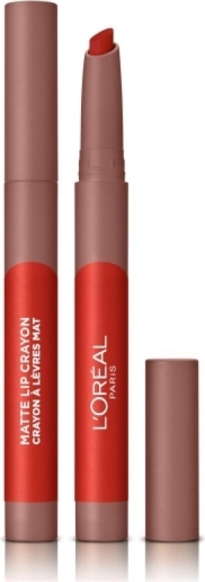 Loréal Matte Lip Crayon 110 Caramel Rebel