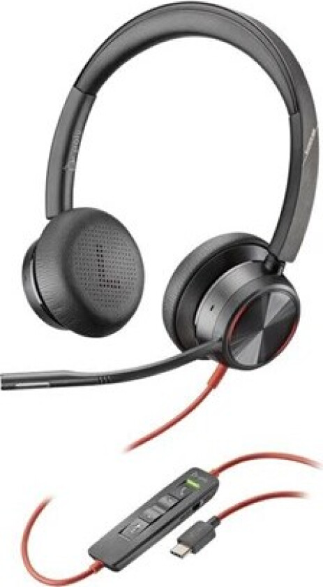 Blackwire 8225 Hodesett Usb-c Svart