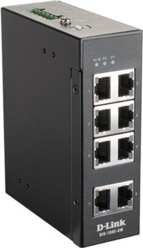 D-link Dis-100e-8w 8-port Industrial Switch