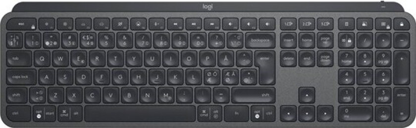 Mx Keys For Business Logi Bolt Trådløs Nordisk Tastatur