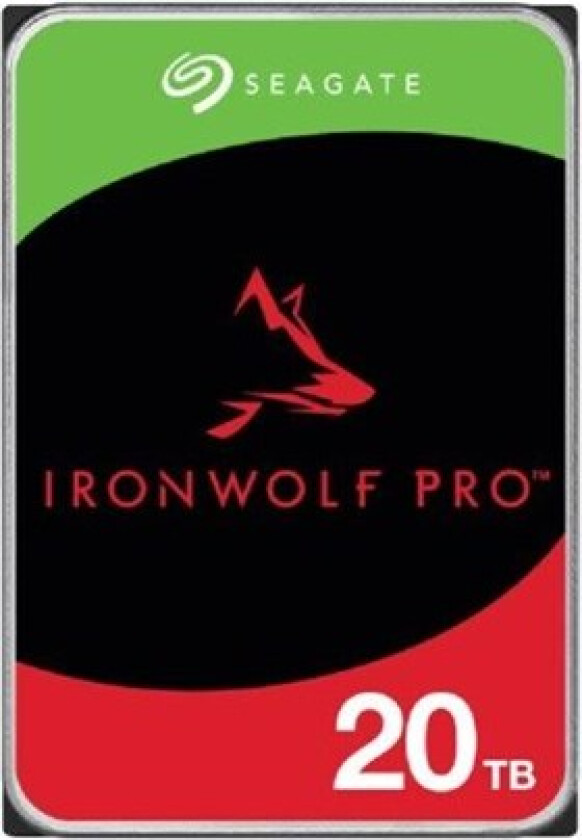 Ironwolf Pro Enterprise 20tb 3.5" 7,200rpm Sata-600