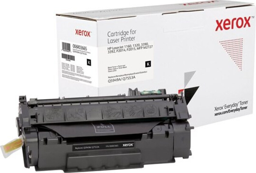 Everyday Hp Toner Svart 49a/53a (q5949a/q7553a) Standard